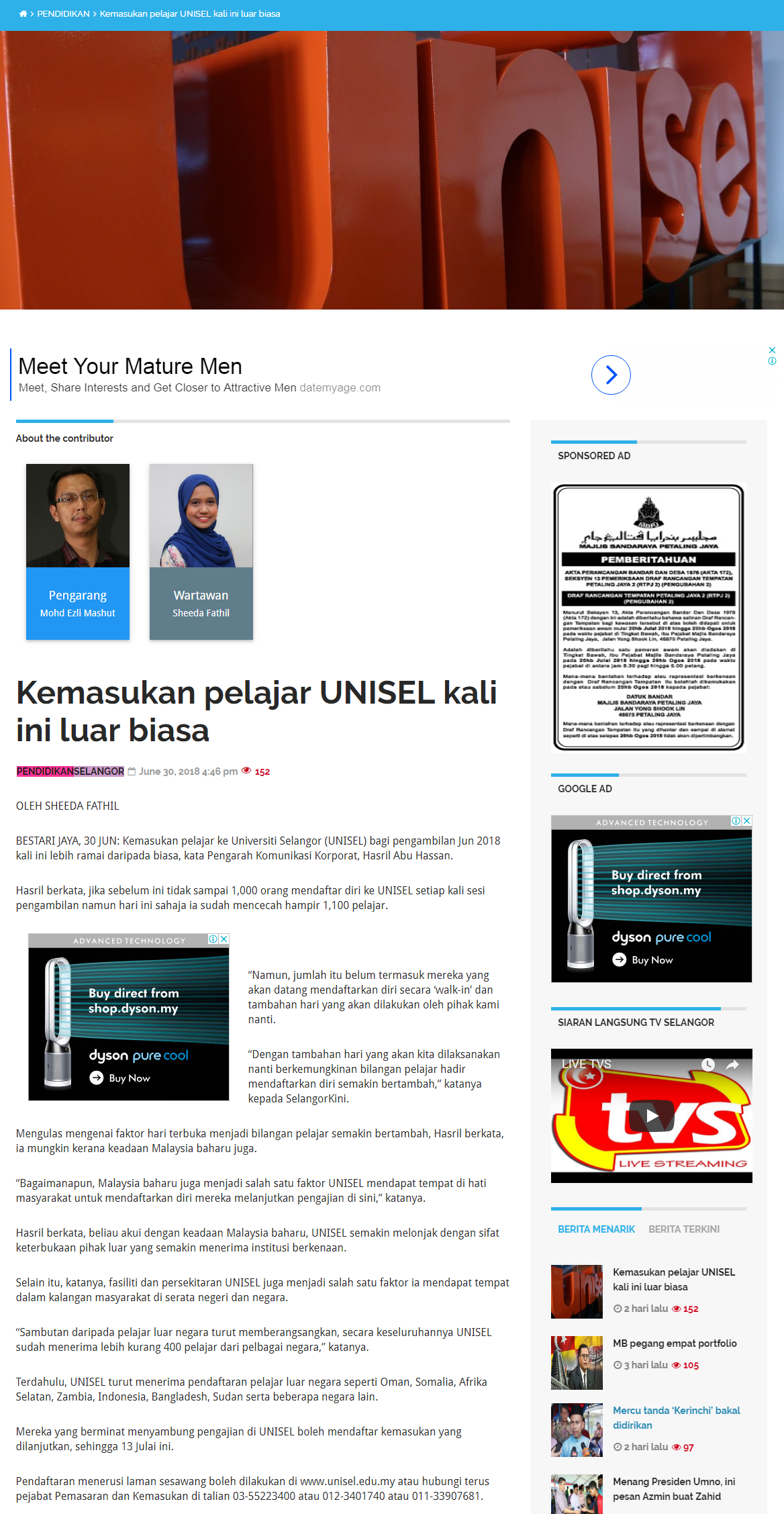 Selangorkini Online - 30 Jun 2018
