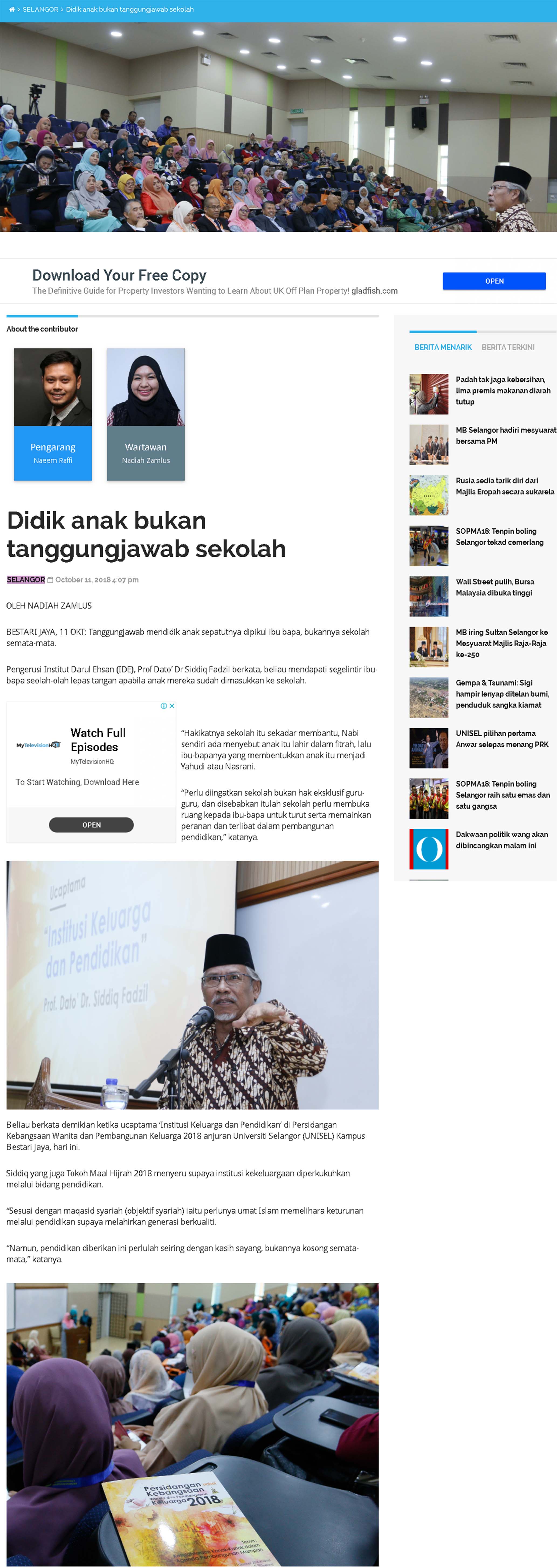 Selangor Kini Online - 11 Oktober 2018