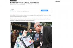 Selangor Kini (Online) 13 Ogos 2019